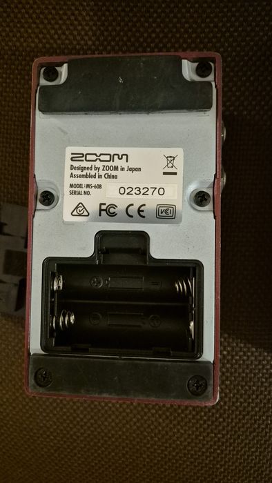 Zoom Multi Stomp MS-60B
Zoom Multi Stomp MS-60B