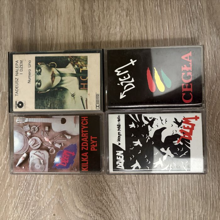 Dżem zestaw kaset magnetofonowych