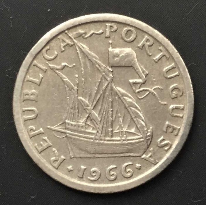 Moeda de 2$50 - Portugal - 1966