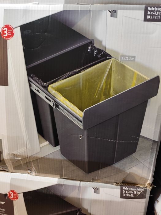 Segregator  kosz  pojemnik wysuwany