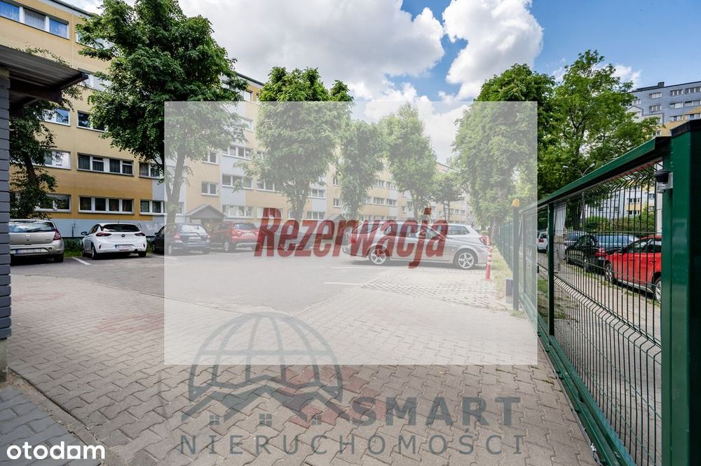 Rozkładowe M3 z balkonem na ogrodzonym terenie