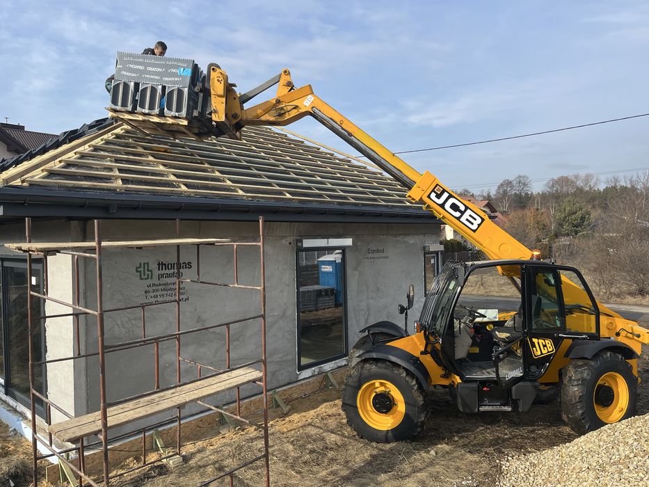 Wynajem/Uslugi Ładowarka teleskopowa