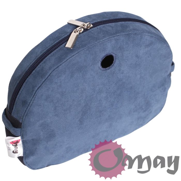organizer OBAG MOON LIGHT ekozamsz niebieski granat 2 kieszenie OMAY