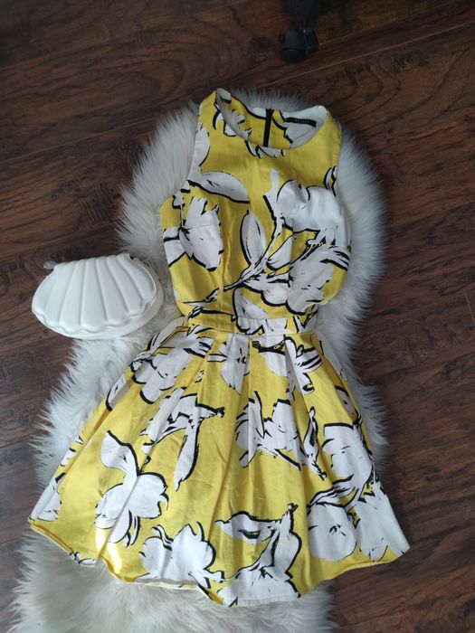 mohito lekka sukienka bawełna wycięte plecy rozmiar S