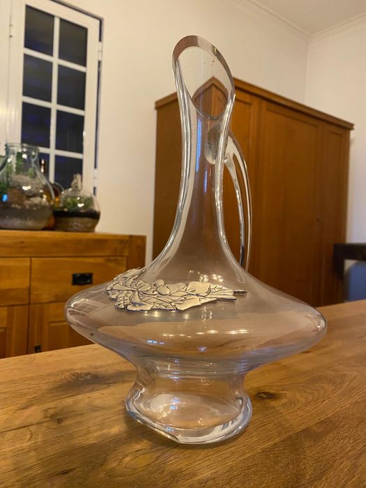 2 jarras de vinho / 2 copos e decantador