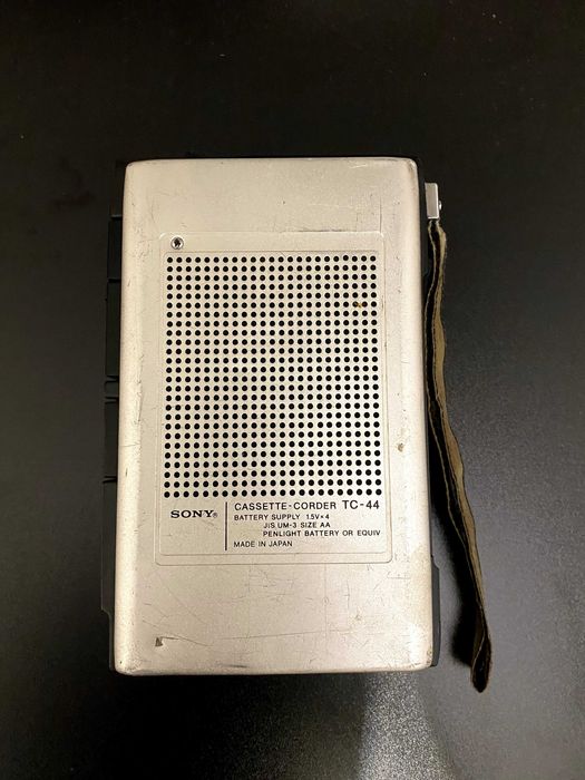 sony tc-44 magnetofon kasetowy vintage - Japonia 1978 - pre-Walkman