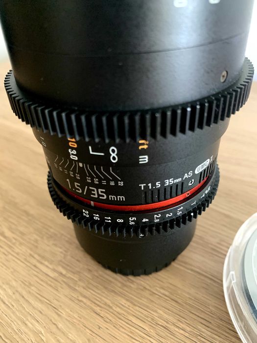 Samyang MFT T.15 35mm + Filtro ND Variável HOYA