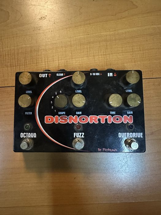 Pedal de Efeitos Pigtronix, Disnortion.