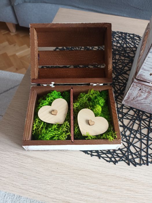 Skrzynka na koperty i obrączki