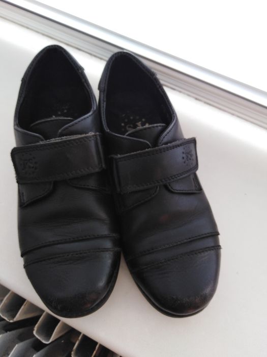 Кожанные Туфли школьные, ботинки,
