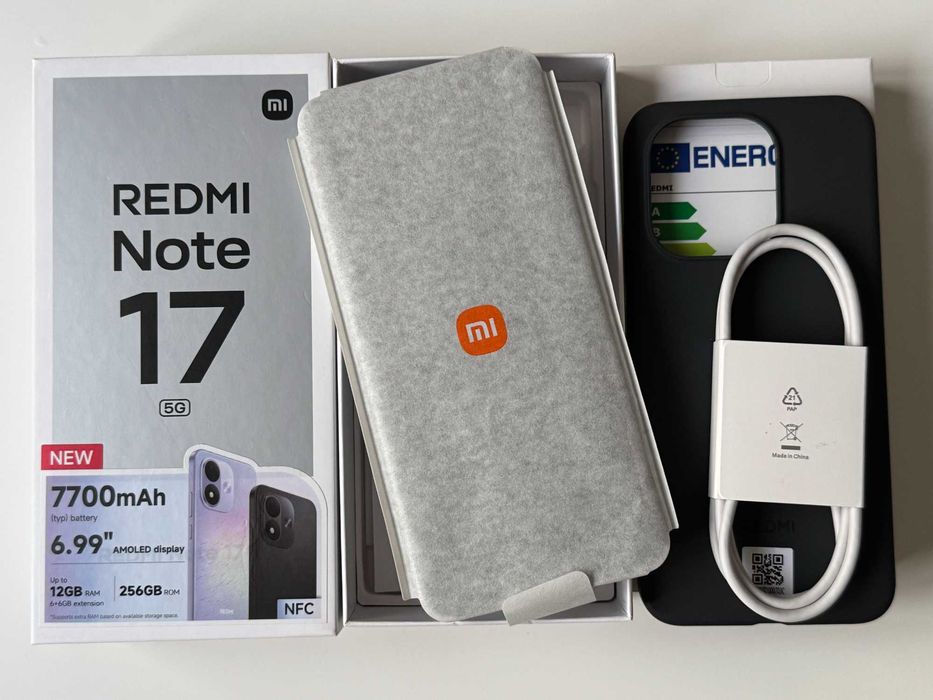 Новий Redmi Note 17 5G 6/256GB Black