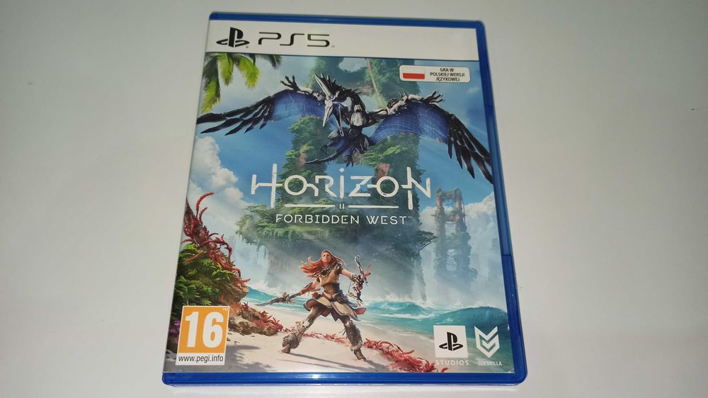 ps5 HORIZON FORBIDDEN WEST PL mówią po polsku zadbana!