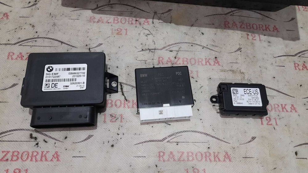 разные блоки датчики  BMW X3 F25 X4 F26 USA БМВ Ф25 ф26 разборка
