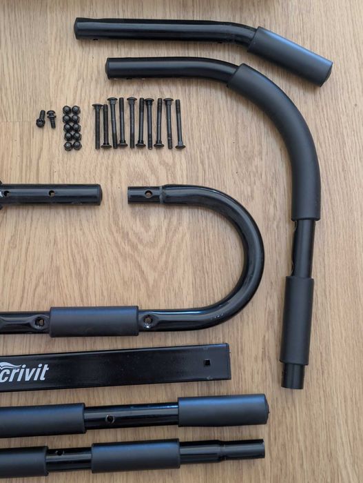Barra de elevações multifuncional Crivit para porta (máx. 110 kg)