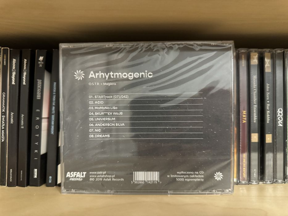 O.S.T.R, Magiera - Arhytmogenic EP, CD, folia