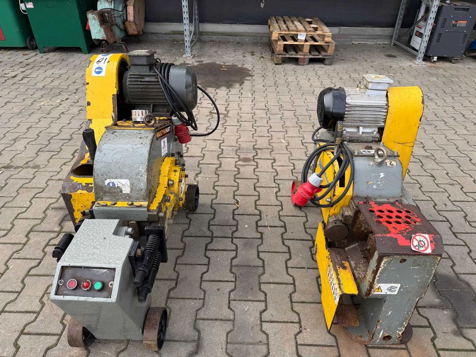 Gilotyna nożyce elektryczne do prętów drutu płaskowników FOX42 V2