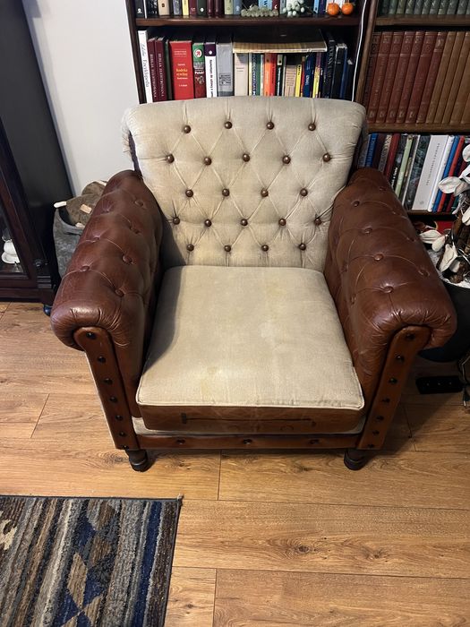 Stylowy, elegancki fotel