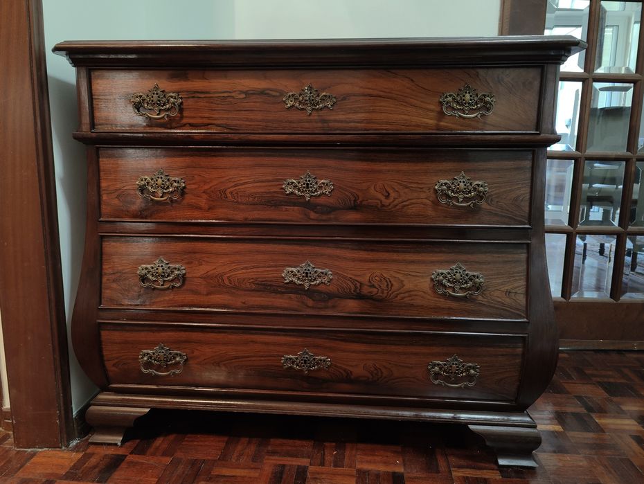 Cómoda em Madeira de Óptima Qualidade ao Estilo Império