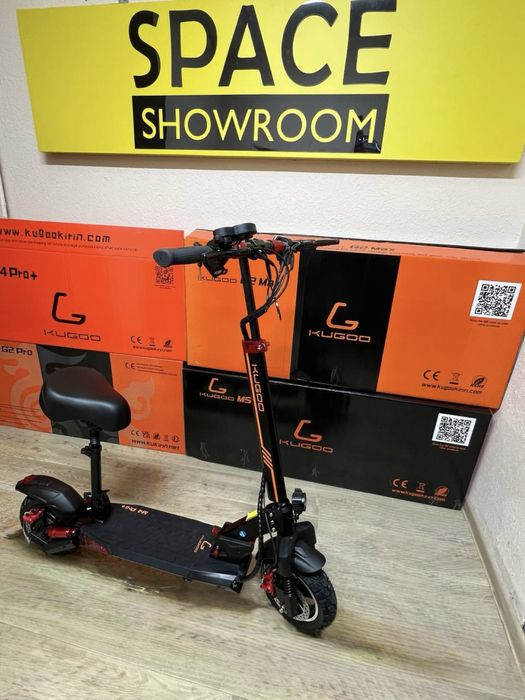 Електросамокат із сидінням Kugoo M4 Pro + 2025г (1200W. 21 Ah. 48 v)