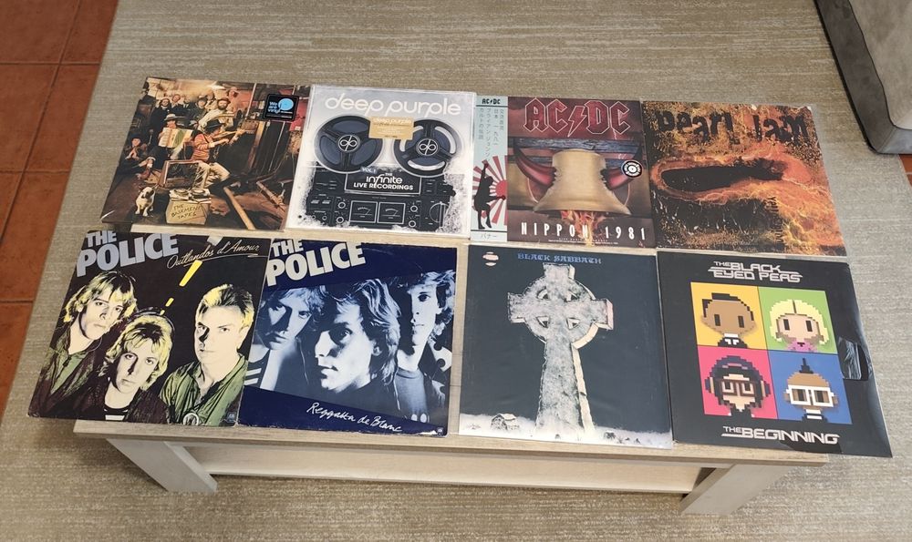 Lote Discos Vinil - Pink Floyd, AC/DC, Supertramp, Deep Purple, Queen