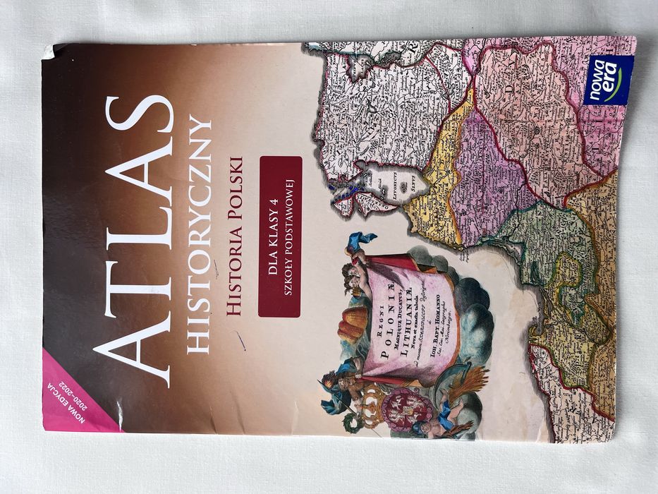 Historia Polski dla klasy 4 szkoły podstawowej. Atlas historyczny