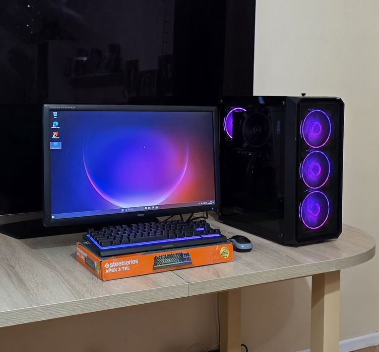 Caly zestaw,GTX1660,DDR4 16,Nowy SSD 512