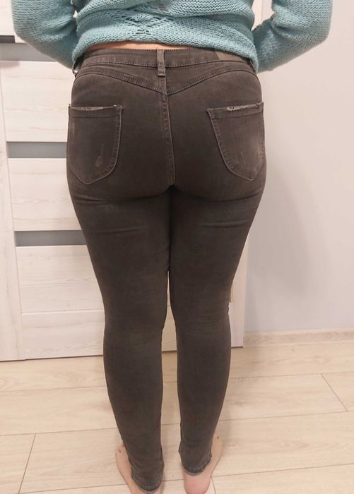 Spodnie damskie jeansowe push up