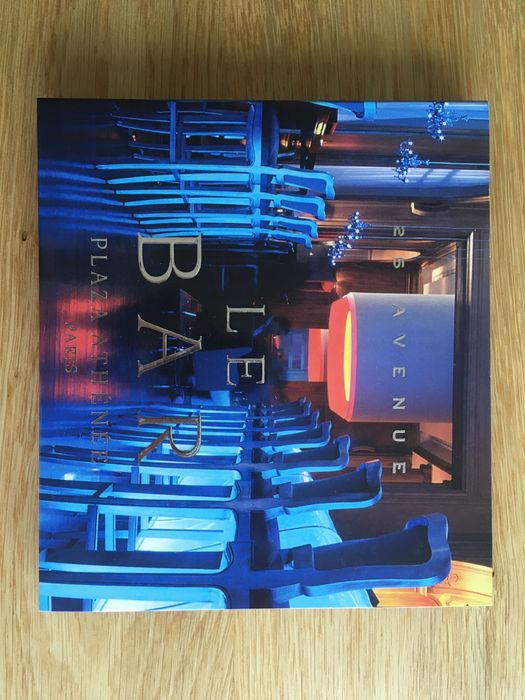 Le Bar Plaza Athenee Paris 25 Avenue CD x2 Jak nowe!