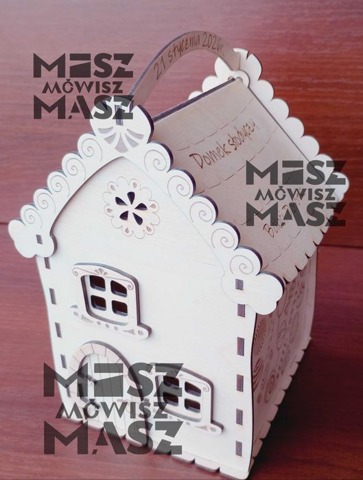 Domek słodyczy dla Babci dla Dziadka na dzień dziadków #MiszMówiszMasz