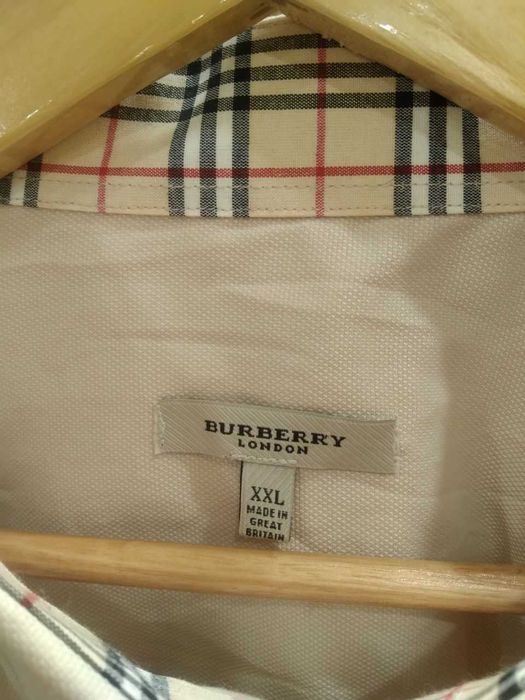 Ricardo Ricco (Italy). Ну очень стильная мужская рубашка (L) + Burberry (XXL). очень английская рубашка бежевая