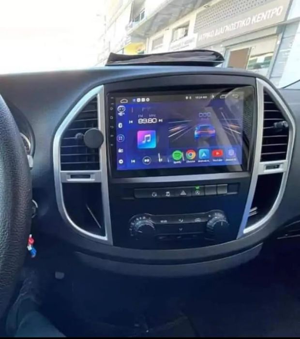 Rádio Mercedes Vito Android 14 com GPS (Novo)