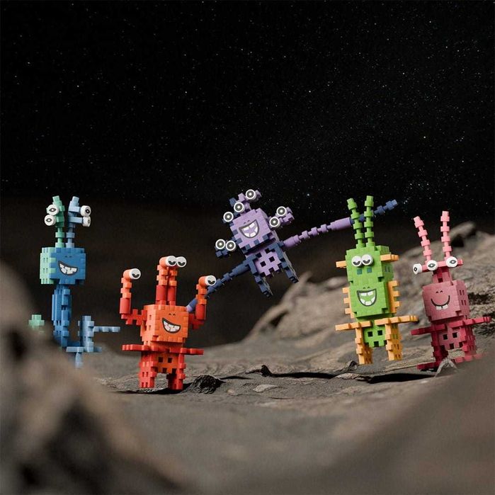 MARIOINEX 907009 crazy MONSTERS astro SQUAD 148 elementów