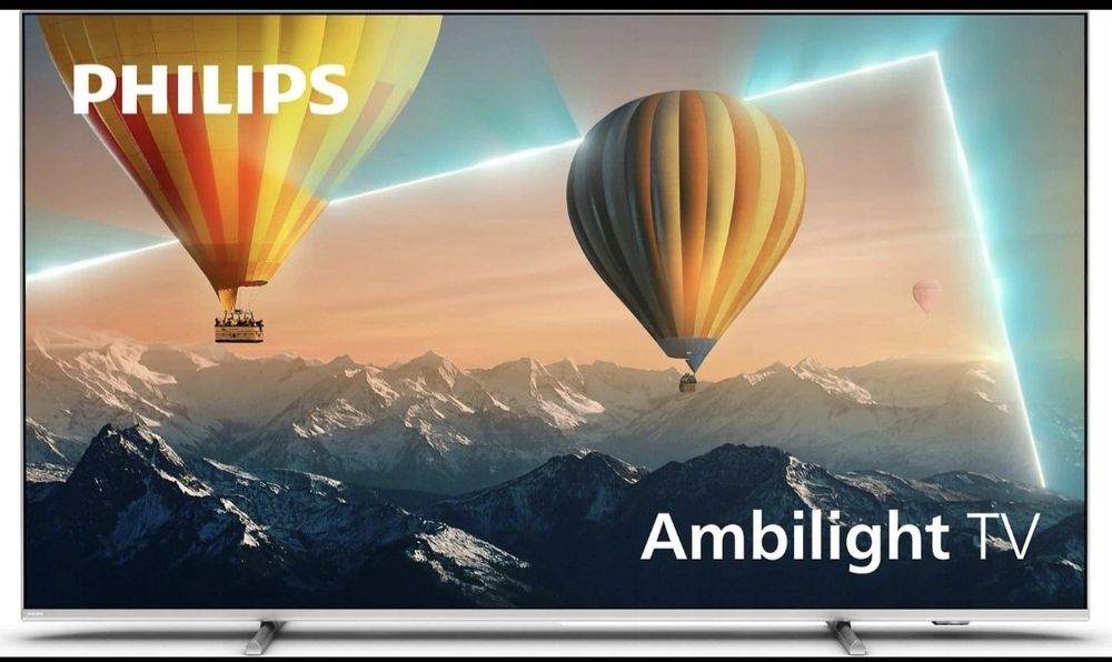 Nowy TV Philips Led 55 cali plaski  Ambilight x3  android  Smart new***