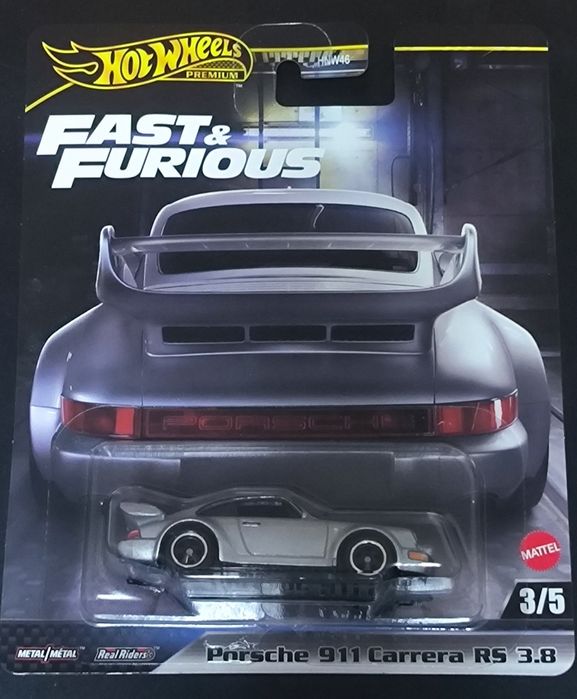 Hot Wheels Porsche 911 Carrera RS 3.8  Fast & Furious