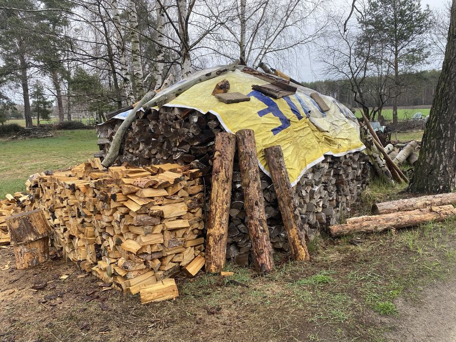 Drzewo opałowe sosna, olszyna, brzoza