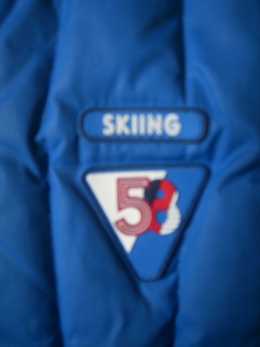 Зимняя пуховая куртка на мальчика Chicco (р.80-86)+шапка