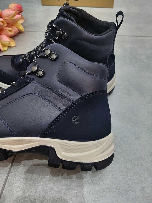 Nowe damskie buty trekkingowe Ecco 40 trapery turystyczne skóra
