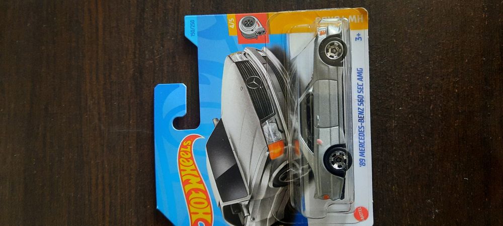 Hot Wheels Mercedes Benz 560 SEC AMG 89