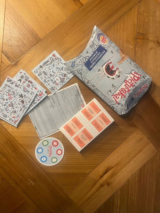 Jogo de Tabuleiro Pictureka Burger King 2020