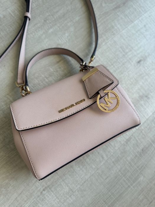 Michael Kors mini cross-body soft pink