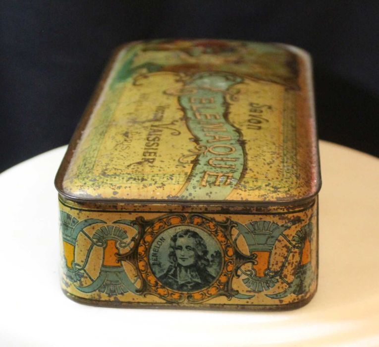 Colecionismo , lata francesa sabonete, anos 40