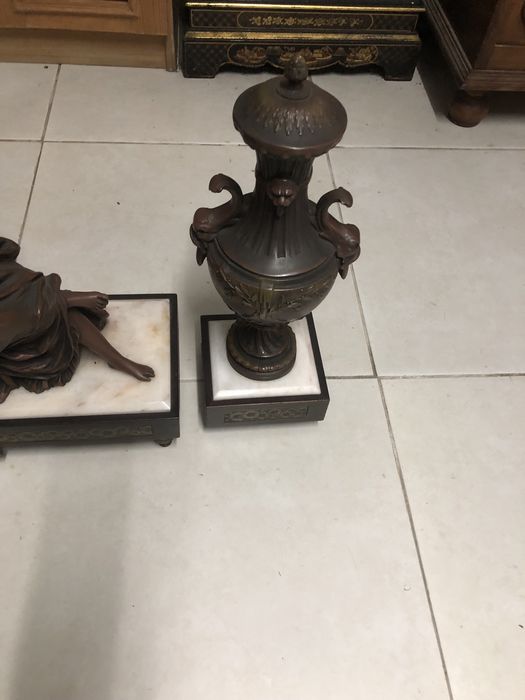 Relogio antigo a funcionar