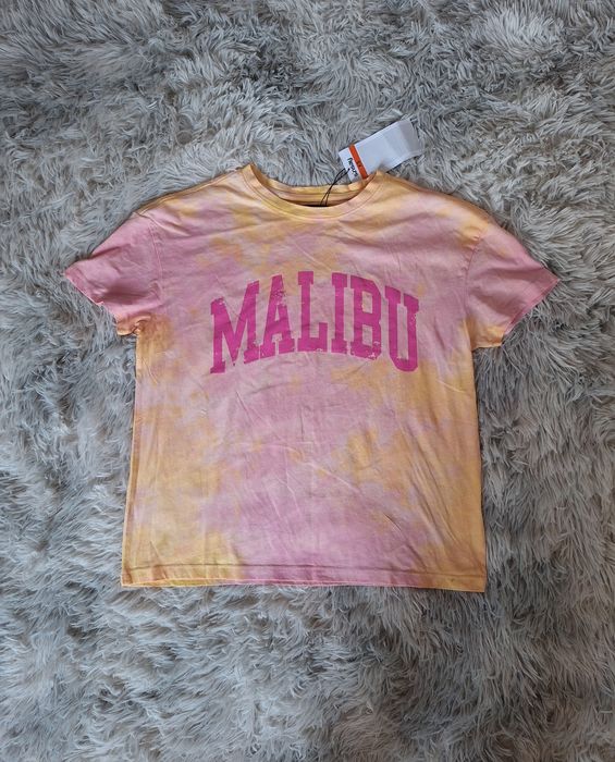Sinsay bluzka t-shirt r. XS tie dye
