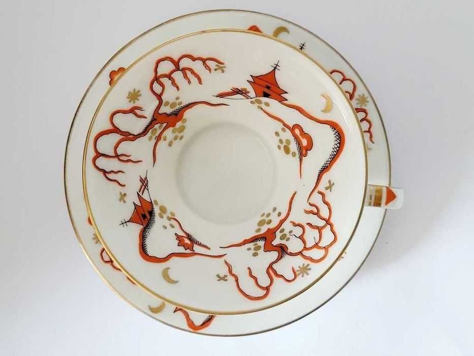 Rosenthal mokka kolekcjonerska Madeleine Moderna Art Deco