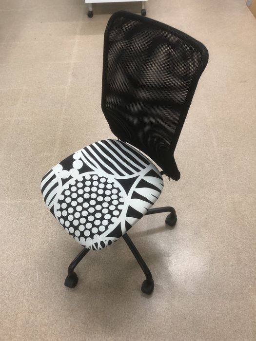 Cadeiras de Escritório com Estampado Moderno - Usadas (4 unidades)