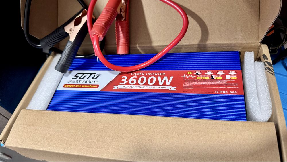 Інвертор перетворювач Sutu ST-3600JZ 12/220 в 3600 Вт