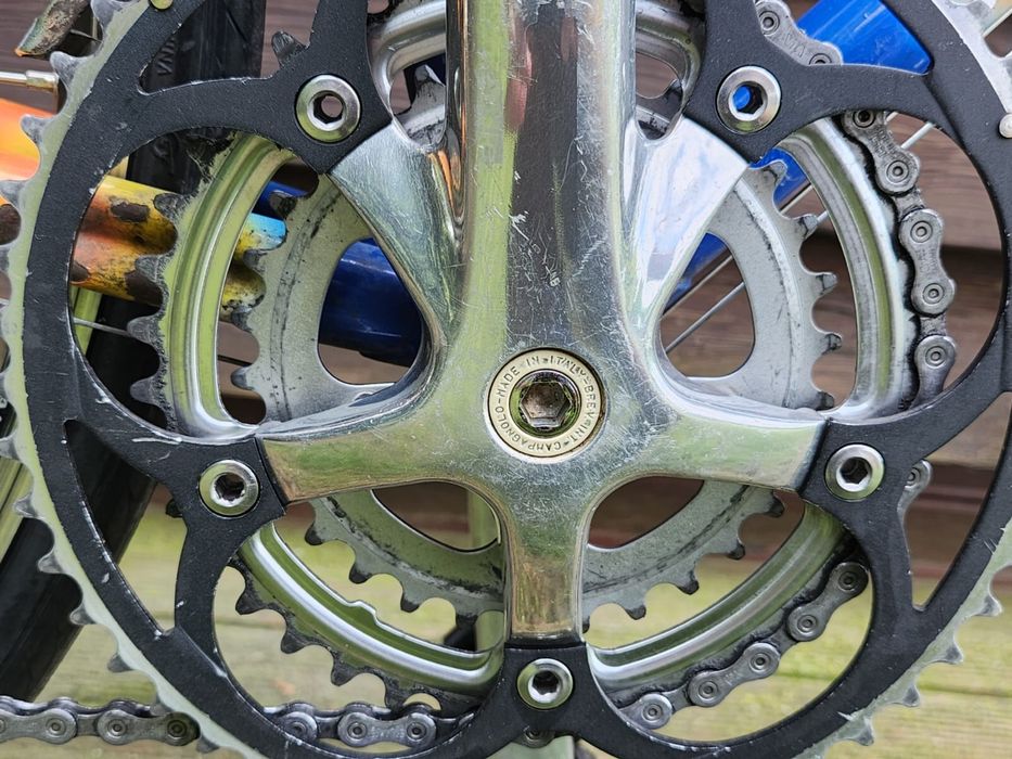 Rower Colnago szosa UNIKAT, wysoka stalowa rama, w barwach Rabobank