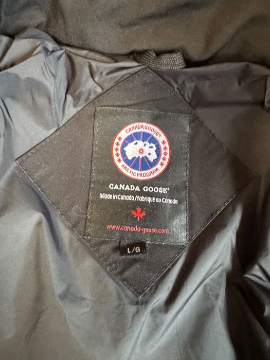 Зимова куртка парка Canada Goose стиль, чорна, тепла