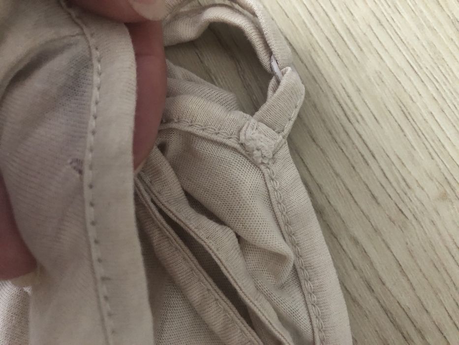 Bluzeczka ramiączka beżowa Oysho r S