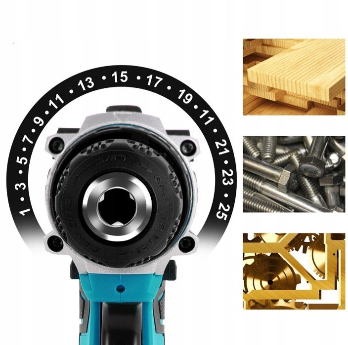 Do baterii Makita 18V Komplet Wiertarko Wkrętarka udar!